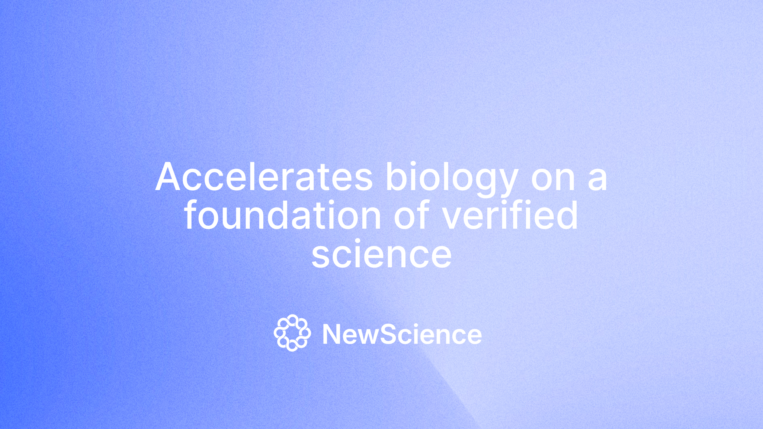 Introducing NewScience
